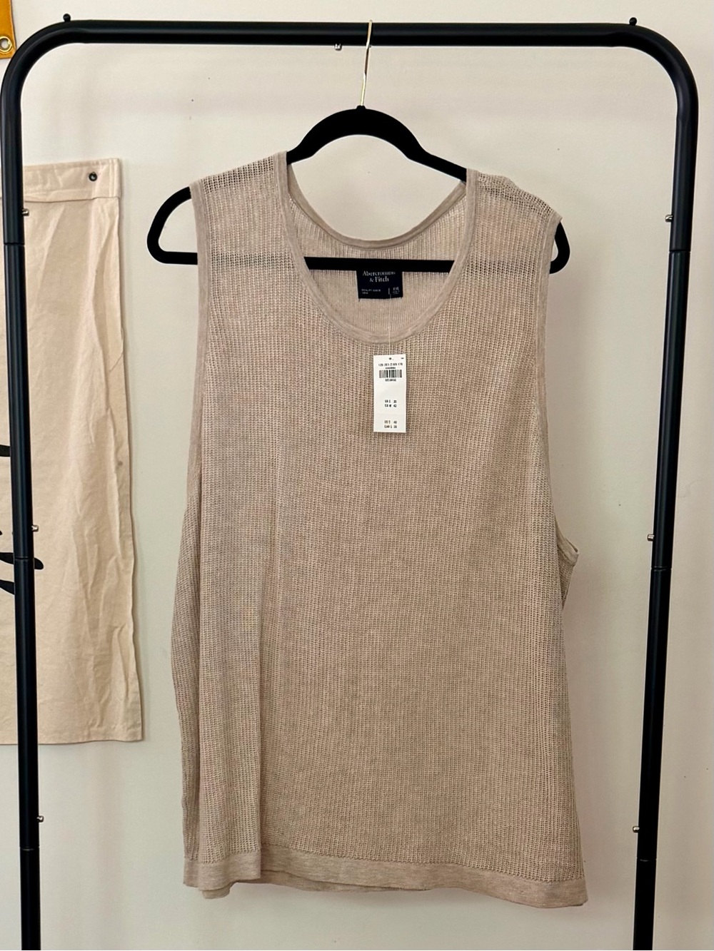 Abercrombie & Fitch Beige Tank Top